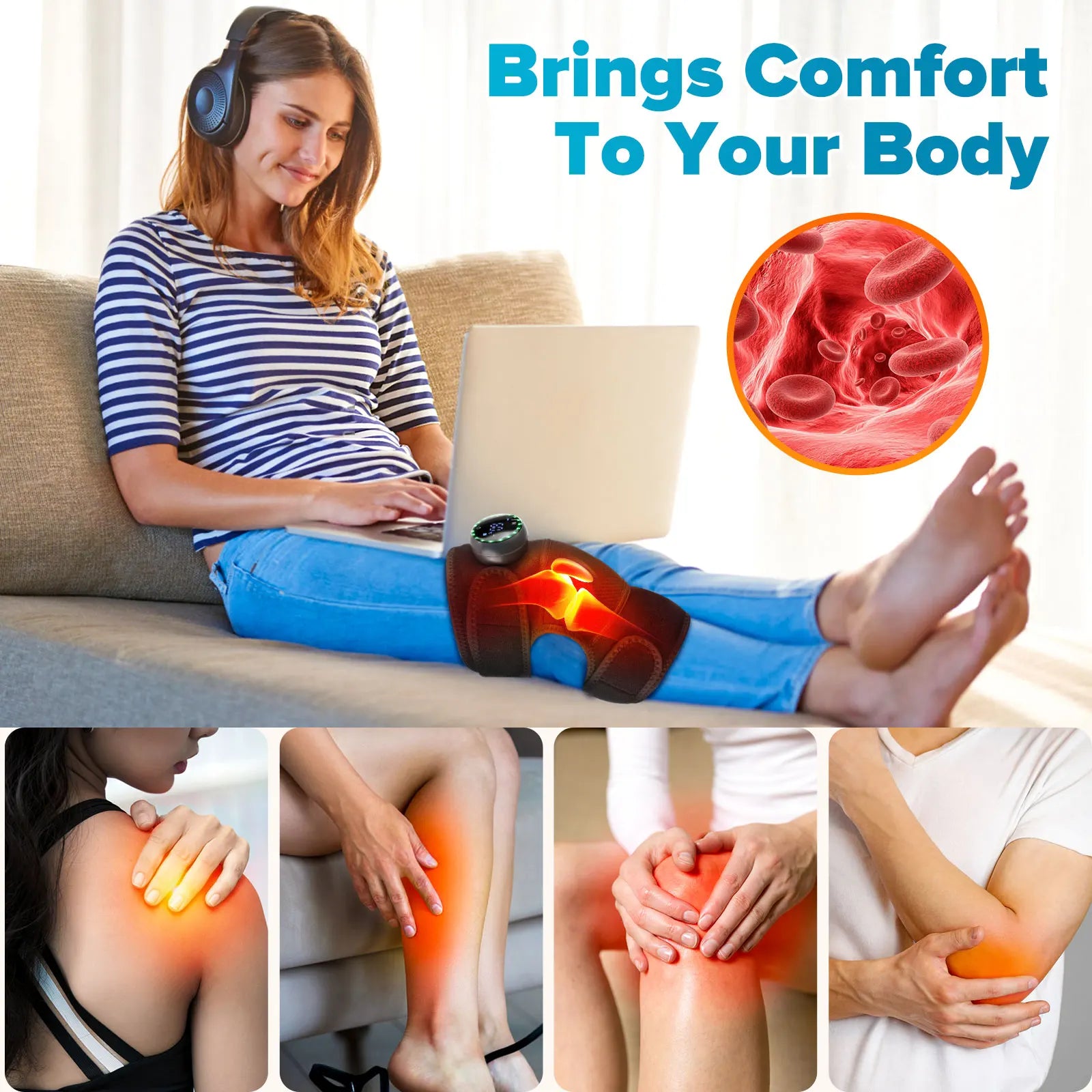 Smart Heated Relief Wrap